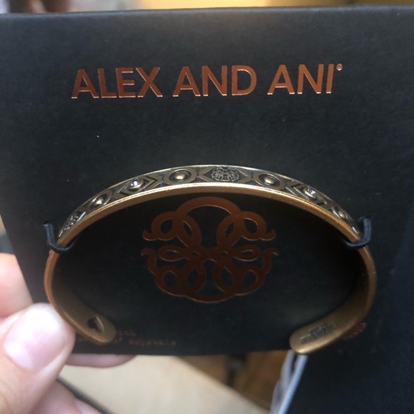 Alex and Ani Cuff Bracelet - Picture 1 of 3